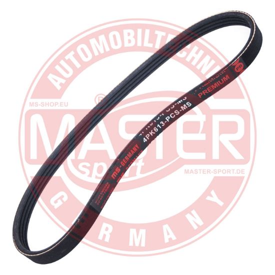 Obrázok Ozubený klinový remeň MASTER-SPORT GERMANY  4PK613PCSMS