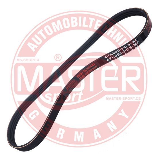 Obrázok Ozubený klinový remeň MASTER-SPORT GERMANY  4PK665PCSMS