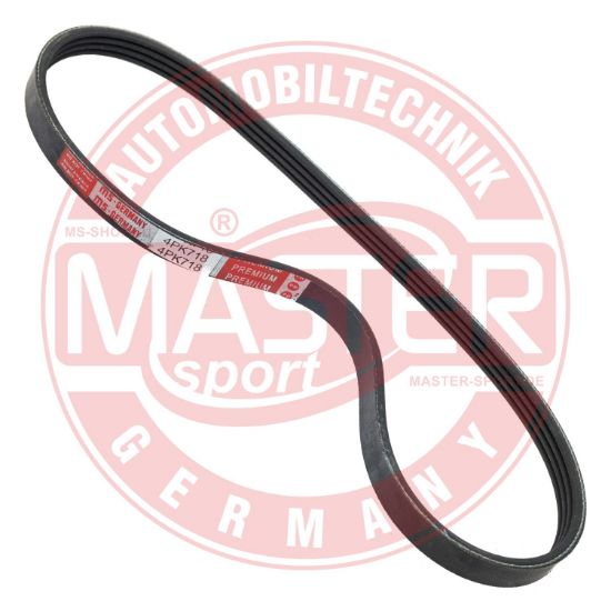 Obrázok Ozubený klinový remeň MASTER-SPORT GERMANY  4PK718PCSMS