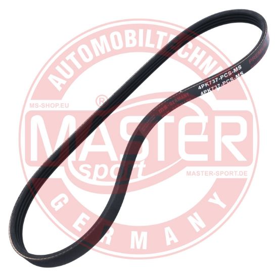 Obrázok Ozubený klinový remeň MASTER-SPORT GERMANY  4PK737PCSMS