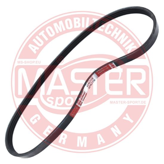 Obrázok Ozubený klinový remeň MASTER-SPORT GERMANY  4PK778PCSMS