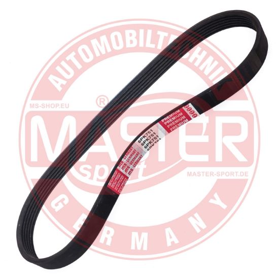 Obrázok Ozubený klinový remeň MASTER-SPORT GERMANY  6PK751PCSMS