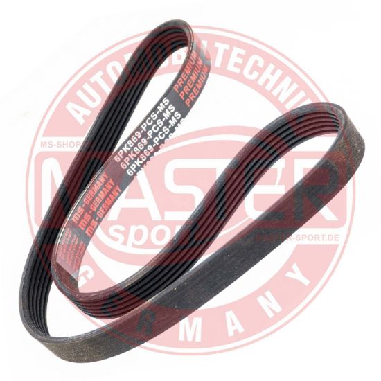 Obrázok Ozubený klinový remeň MASTER-SPORT GERMANY  6PK869PCSMS