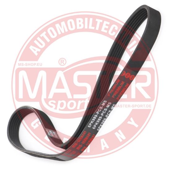 Obrázok Napínacie rameno rebrovaného klinového remeňa MASTER-SPORT GERMANY  6PK989PCSMS