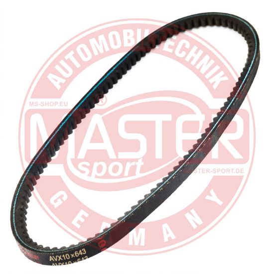Obrázok Klinový remen MASTER-SPORT GERMANY  AVX10X643PCSMS