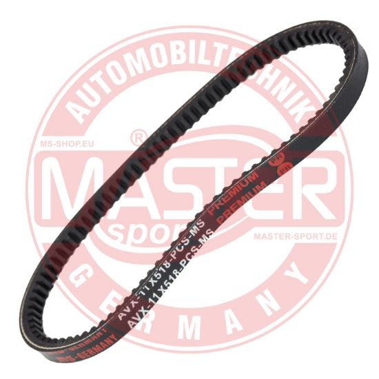 Obrázok Klinový remen MASTER-SPORT GERMANY  AVX11X518PCSMS
