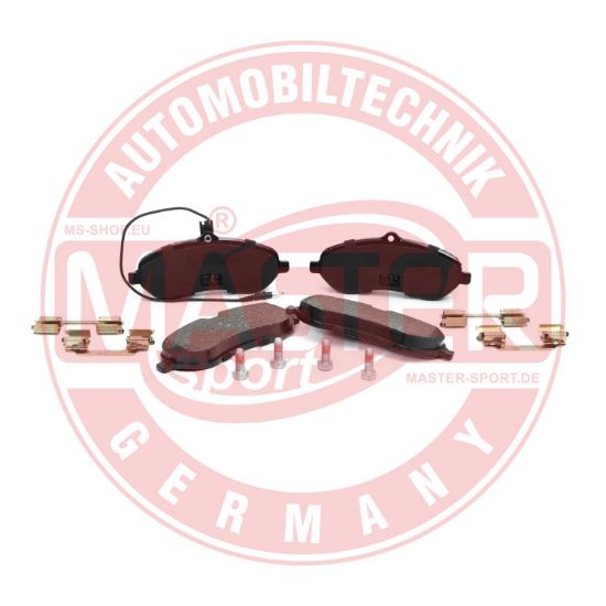 Obrázok Sada brzdových platničiek kotúčovej brzdy MASTER-SPORT GERMANY BAVARIAN BRAKE SYSTEM K6027382