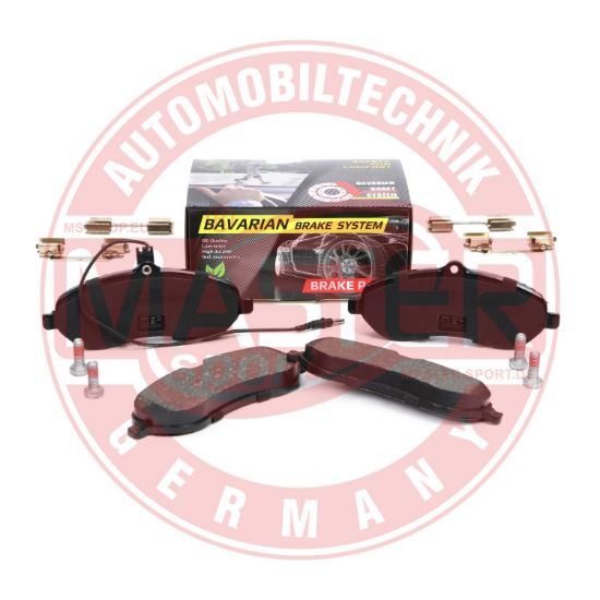 Obrázok Sada brzdových platničiek kotúčovej brzdy MASTER-SPORT GERMANY BAVARIAN BRAKE SYSTEM K6027382