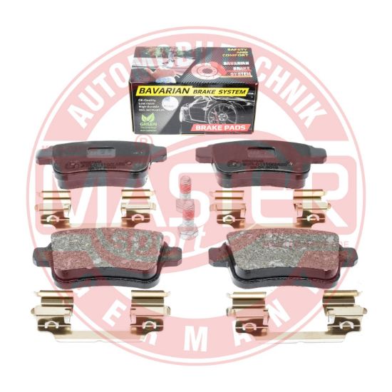 Obrázok Sada brzdových platničiek kotúčovej brzdy MASTER-SPORT GERMANY Bavarian Brake System K6027442