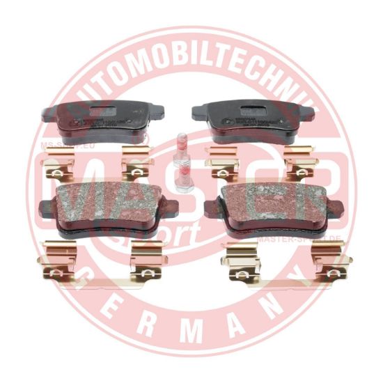 Obrázok Sada brzdových platničiek kotúčovej brzdy MASTER-SPORT GERMANY Bavarian Brake System K6027442