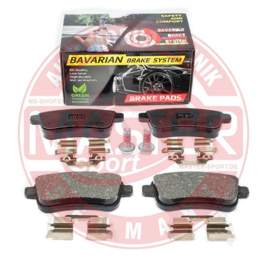 Obrázok Sada brzdových platničiek kotúčovej brzdy MASTER-SPORT GERMANY Bavarian Brake System K6027562