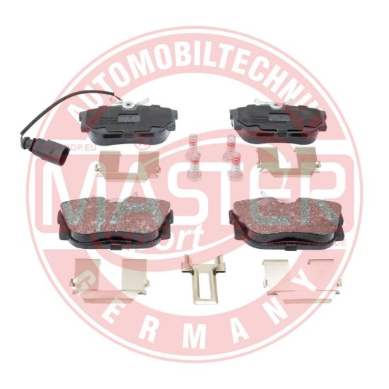 Obrázok Sada brzdových platničiek kotúčovej brzdy MASTER-SPORT GERMANY Bavarian Brake System K6028742