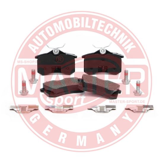 Obrázok Sada brzdových platničiek kotúčovej brzdy MASTER-SPORT GERMANY Bavarian Brake System K6028942