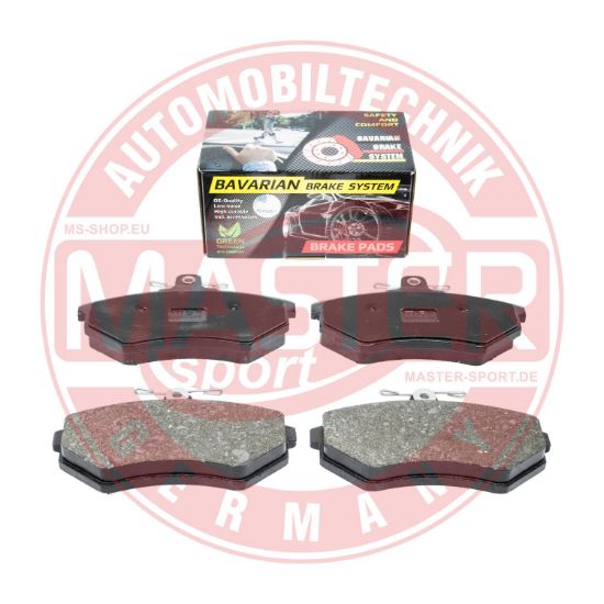 Obrázok Sada brzdových platničiek kotúčovej brzdy MASTER-SPORT GERMANY Bavarian Brake System K6029572