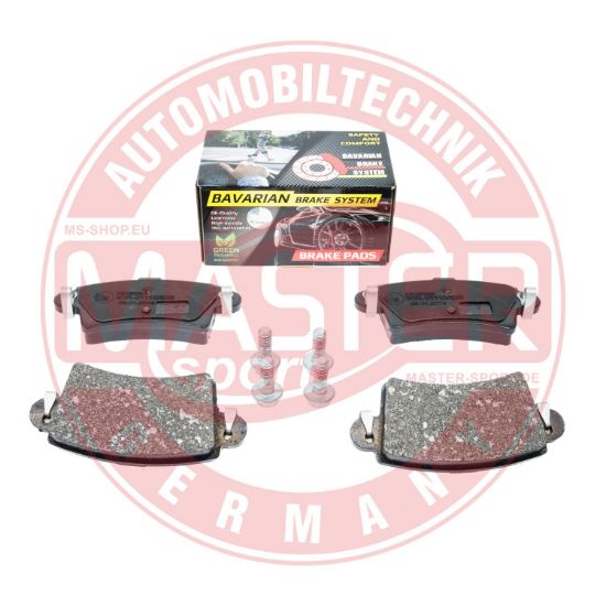 Obrázok Sada brzdových platničiek kotúčovej brzdy MASTER-SPORT GERMANY Bavarian Brake System K6038062