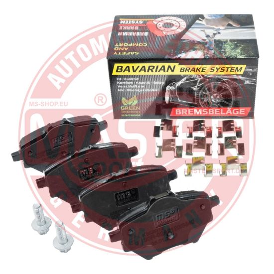 Obrázok Sada brzdových platničiek kotúčovej brzdy MASTER-SPORT GERMANY Bavarian Brake System K6038712