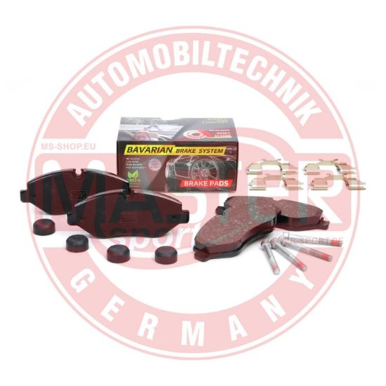 Obrázok Sada brzdových platničiek kotúčovej brzdy MASTER-SPORT GERMANY Bavarian Brake System K6048262