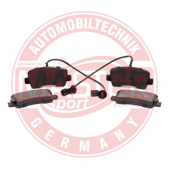 Obrázok Sada brzdových platničiek kotúčovej brzdy MASTER-SPORT GERMANY Bavarian Brake System K6048582