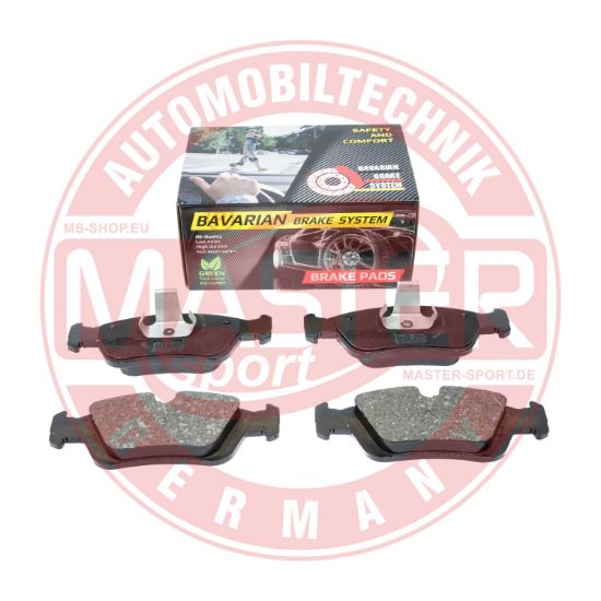 Obrázok Sada brzdových platničiek kotúčovej brzdy MASTER-SPORT GERMANY Bavarian Brake System K6054052