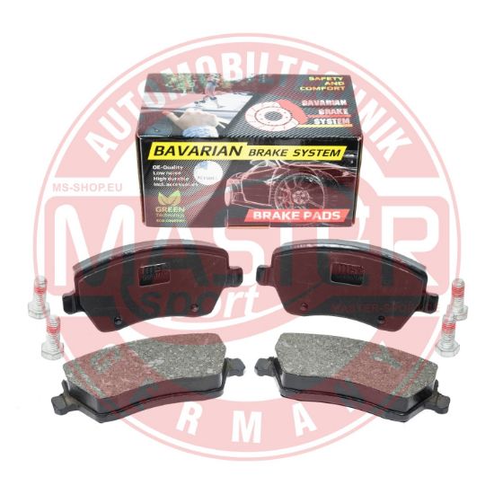 Obrázok Sada brzdových platničiek kotúčovej brzdy MASTER-SPORT GERMANY Bavarian Brake System K6058012