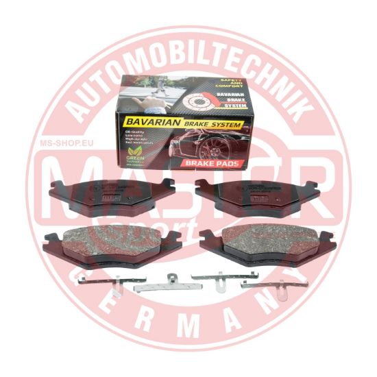 Obrázok Sada brzdových platničiek kotúčovej brzdy MASTER-SPORT GERMANY Bavarian Brake System K6070302