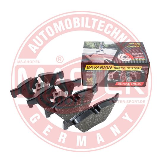 Obrázok Sada brzdových platničiek kotúčovej brzdy MASTER-SPORT GERMANY Bavarian Brake System K6072232
