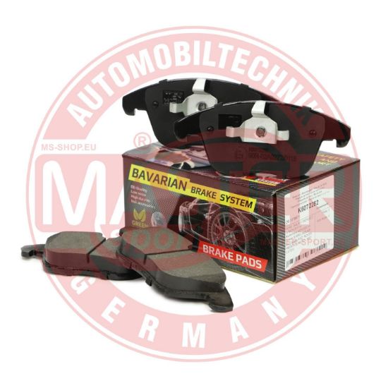 Obrázok Sada brzdových platničiek kotúčovej brzdy MASTER-SPORT GERMANY Bavarian Brake System K6072282