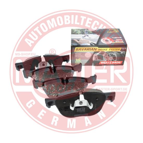 Obrázok Sada brzdových platničiek kotúčovej brzdy MASTER-SPORT GERMANY Bavarian Brake System K6072312