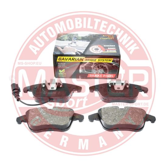 Obrázok Sada brzdových platničiek kotúčovej brzdy MASTER-SPORT GERMANY Bavarian Brake System K6072422