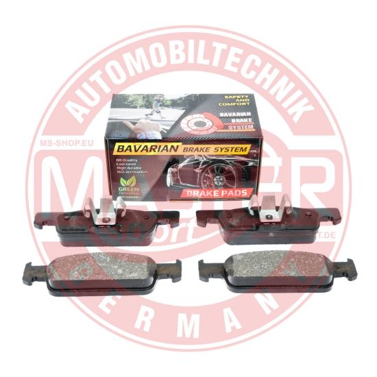 Obrázok Sada brzdových platničiek kotúčovej brzdy MASTER-SPORT GERMANY Bavarian Brake System K6072982
