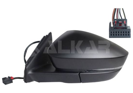 Obrázok Vonkajżie spätné zrkadlo ALKAR  9025771