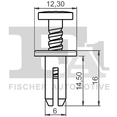 Obrázok Príchytka ozdobnej/ochran. liżty FA1  11300115