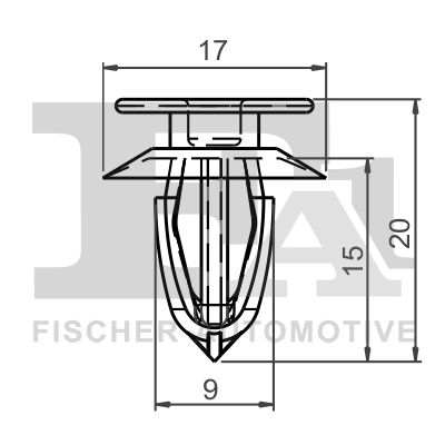 Obrázok Príchytka ozdobnej/ochran. liżty FA1  12400285