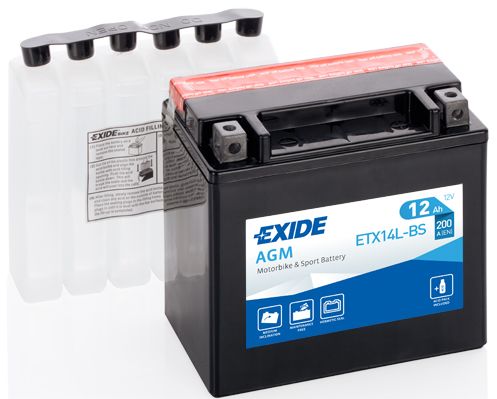 Obrázok Batéria CENTRA EXIDE AGM ETX14LBS