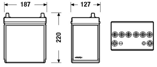 Obrázok Batéria CENTRA PLUS ** CB356