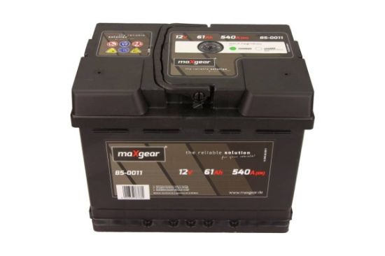 Obrázok Batéria MAXGEAR  12V/61Ah/540A