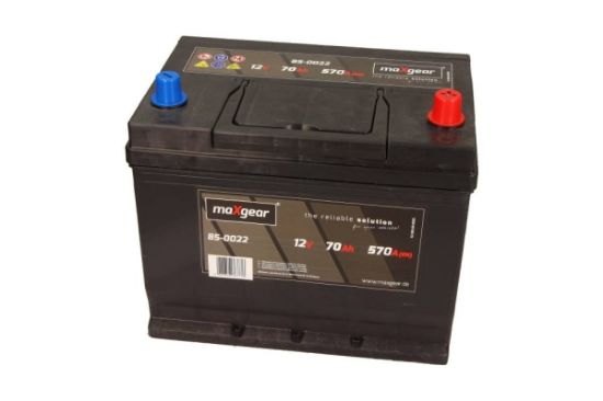Obrázok Batéria MAXGEAR  12V/70Ah/570A