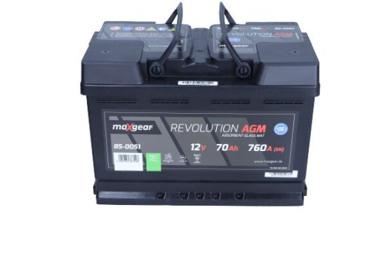 Obrázok Batéria MAXGEAR  12V/70Ah/760A