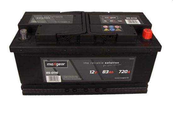 Obrázok Batéria MAXGEAR  12V/83Ah/720A