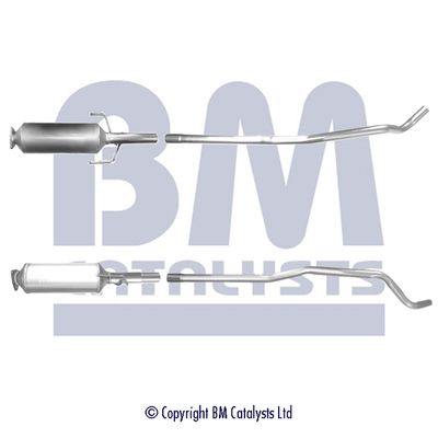 Obrázok Filter sadzí/pevných častíc výfukového systému BM CATALYSTS  BM11020
