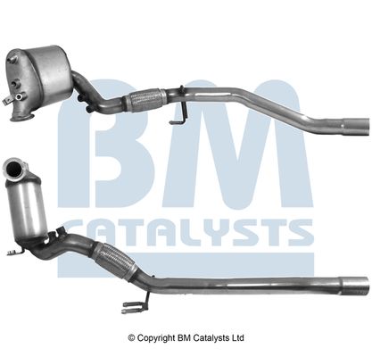 Obrázok Filter sadzí/pevných častíc výfukového systému BM CATALYSTS  BM11035