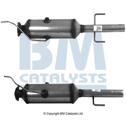 Obrázok Filter sadzí/pevných častíc výfukového systému BM CATALYSTS Approved BM11036H
