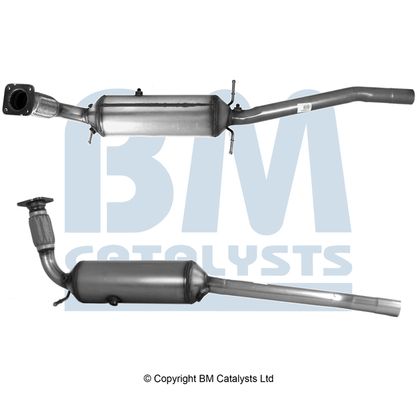 Obrázok Filter sadzí/pevných častíc výfukového systému BM CATALYSTS Approved BM11045H