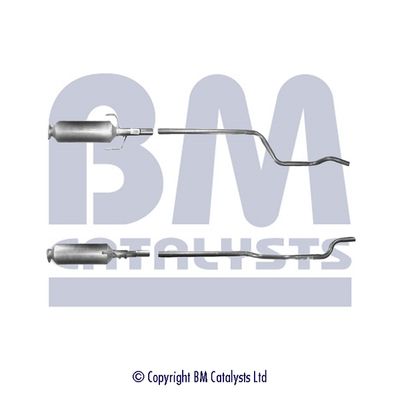 Obrázok Filter sadzí/pevných častíc výfukového systému BM CATALYSTS  BM11062