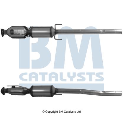 Obrázok Filter sadzí/pevných častíc výfukového systému BM CATALYSTS Approved BM11102H