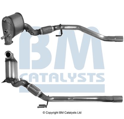 Obrázok Filter sadzí/pevných častíc výfukového systému BM CATALYSTS  BM11150