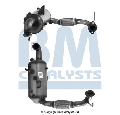 Obrázok Filter sadzí/pevných častíc výfukového systému BM CATALYSTS Approved BM11244H