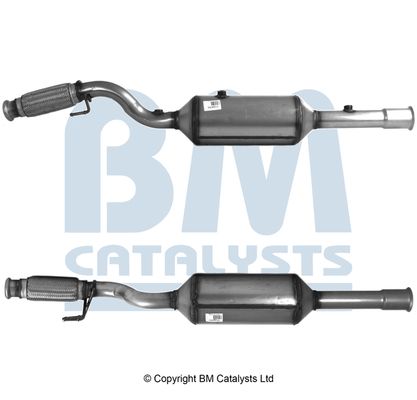 Obrázok Filter sadzí/pevných častíc výfukového systému BM CATALYSTS Approved BM11247H