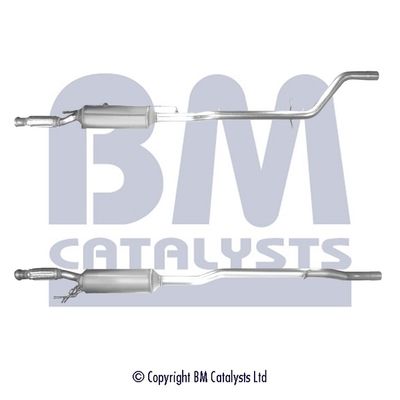 Obrázok Filter sadzí/pevných častíc výfukového systému BM CATALYSTS Approved BM11274H