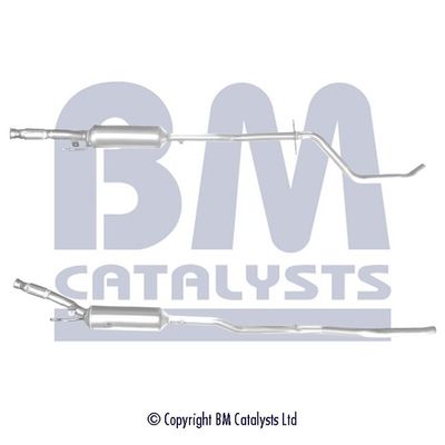 Obrázok Filter sadzí/pevných častíc výfukového systému BM CATALYSTS Approved BM11320H